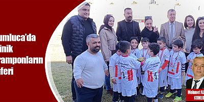 Kumluca’da Minik Kramponların Zaferi