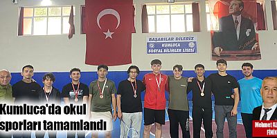 Kumluca'da okul sporları tamamlandı