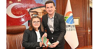 Kumluca'da temsili çocuk belediye başkanı görevde