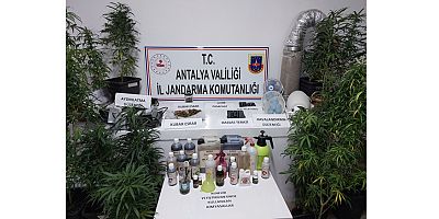 Kumluca'da uyuşturucu operasyonu