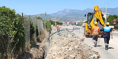 Kumluca’da yeni imar alanlarına altyapı