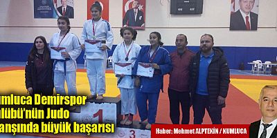 Kumluca Demirspor Kulübünün Judo Branşında Büyük Başarısı