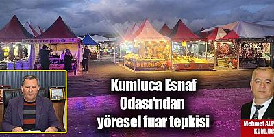 Kumluca Esnaf Odası'ndan yöresel fuar tepkisi