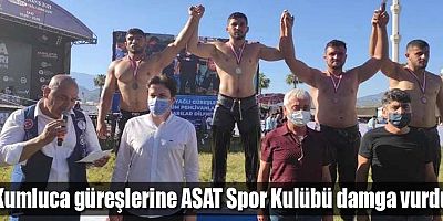 Kumluca güreşlerine ASAT Spor Kulübü damga vurdu