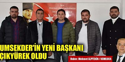 Kumluca Hali'nde Yeni Başkan