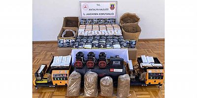 Kumluca İlçesinde Kaçak Tütün Operasyonu
