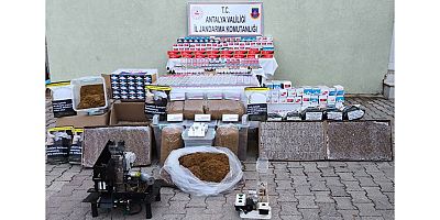 Kumluca ilçesinde Kaçakçılık ile mücadele 