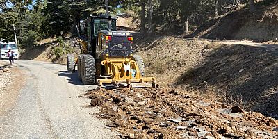 Kumluca Kuzca yolu asfalta hazırlanıyor