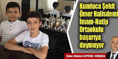 Kumluca Şehit Ömer Halisdemir İmam-Hatip Ortaokulu başarıya doymuyor