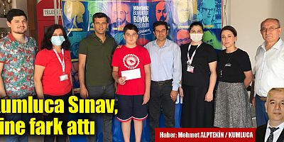 Kumluca Sınav Koleji'nden bir uluslararası başarı daha!