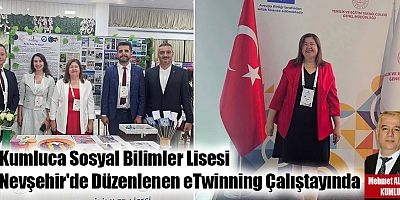 Kumluca Sosyal Bilimler Lisesi Nevşehir'de Düzenlenen eTwinning Çalıştayında