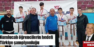 Kumlucalı öğrencilerin hedefi Türkiye şampiyonluğu