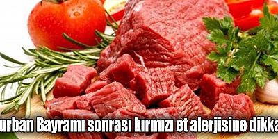 Kurban Bayramı Sonrası Kırmızı Et Alerjisine Dikkat!
