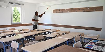Kurs merkezinde tadilat çalışmaları