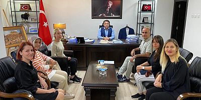 Kurs müdüründen Kaymakam Çam’a ziyaret