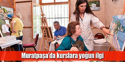 Kurslara yoğun ilgi