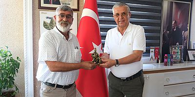 Kurt'tan  Başkan Topaloğlu’na ziyaret