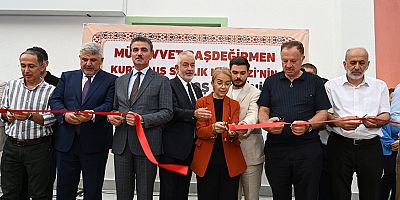 Kurtuluş Mahallesi Mürüvvet Başdeğirmen Aile Sağlığı Merkezi dualarla açıldı