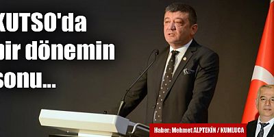 KUTSO'da bir dönemin sonu