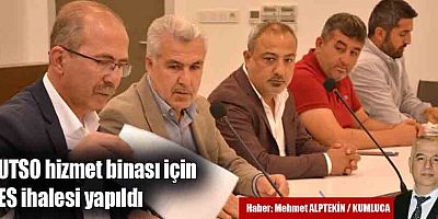 KUTSO hizmet binası için GES ihalesi yapıldı