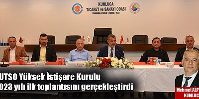 KUTSO Yüksek İstişare Kurulu 2023 yılı ilk toplantısını gerçekleştirdi