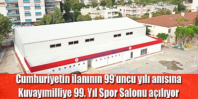 Kuvayımilliye 99. Yıl Spor Salonu açılıyor