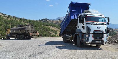 Kuzca-Büyükalan-Dereköy grup yolu asfaltlandı