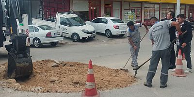 Kuzdere’de altyapı çalışmaları