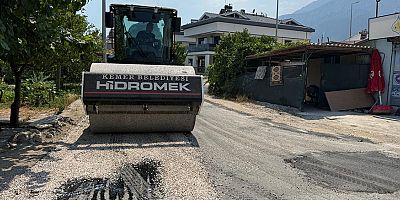 Kuzdere’de altyapı çalışması