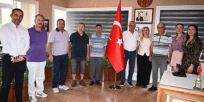 Kuzdere’den Başkan Topaloğlu’na teşekkür ziyareti