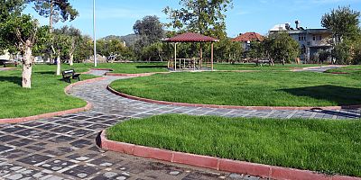 Kuzdere mahallesinin ilk parkında son aşamaya gelindi