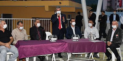 Kuzdere Pazar esnafı yeni yerlerine kavuştu