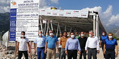 Kuzdere'ye yatırımlar devam ediyor