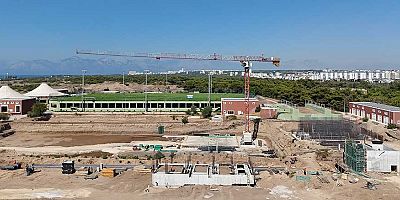 Lara Atıksu Arıtma Tesisi’nde çalışmalar tam gaz