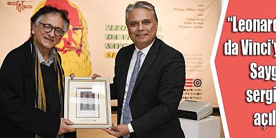 “Leonardo da Vinci’ye Saygı” sergisi açıldı