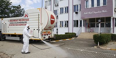 LGS öncesi okullara dezenfekte