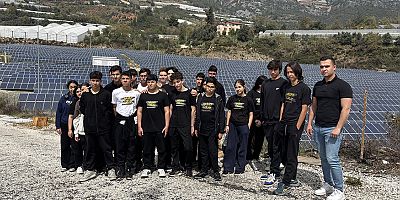 Lise öğrencilerinden GES'e eğitim ziyareti