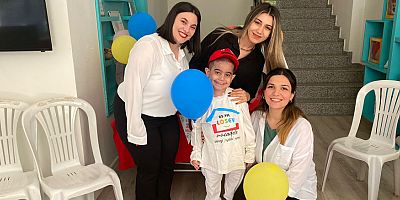 Lösemili miniklerin çifte bayram sevinci