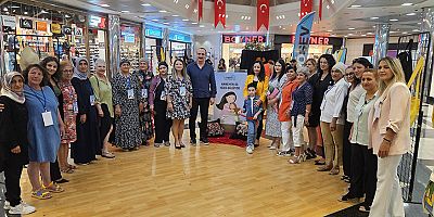 LÖSEV Anne Uğraş Atölyesi Antalya'da sergisini açtı