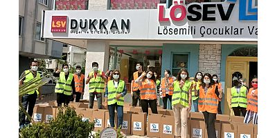 LÖSEV'den tüm hastalarına koli koli mutluluk!