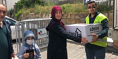 LÖSEV'den yıl boyunca et yardımları aralıksız sürüyor