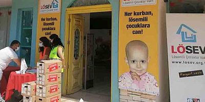 LÖSEV et desteğine Antalya dağıtımıyla devam ediyor