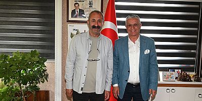 Maçoğlu’ndan Başkan Topaloğlu’na ziyaret 