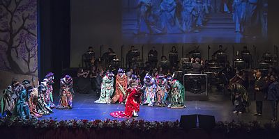 Madama Butterfly Antalya DOB sahnesinde...