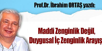 Maddi Zenginlik Değil