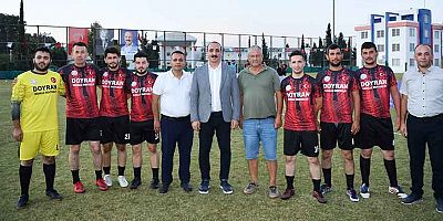 Mahalleler Arası Futbol Turnuvası büyük heyecanla devam ediyor