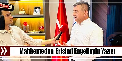 Mahkemeden  Erişimi Engelleyin Yazısı