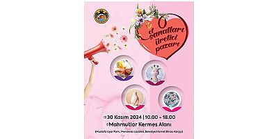 Mahmutlar'da el sanatları üretici pazarı açılıyor