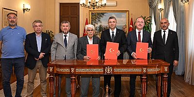 Manavgat'a 24 derslikli ortaokul için protokol imzalandı