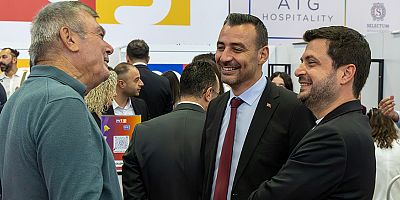 Manavgat Belediye Başkan Vekili Çiçek, Antalya Turizm Fuarı'nın açılış törenine katıldı